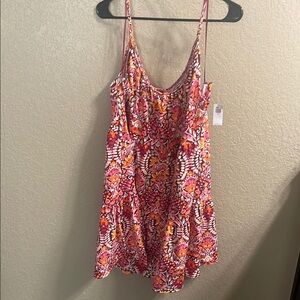 Old Navy Multicolor Floral Tunic Top